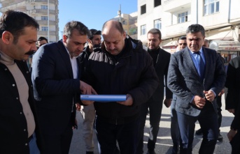 BAŞKAN GÜLPINAR SURUÇTA YATIRIMLARI İNCELEDİ