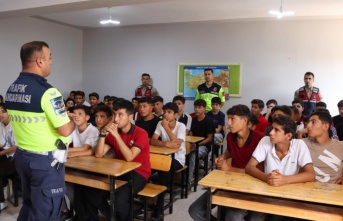 Çocuklara trafik eğitimi verildi