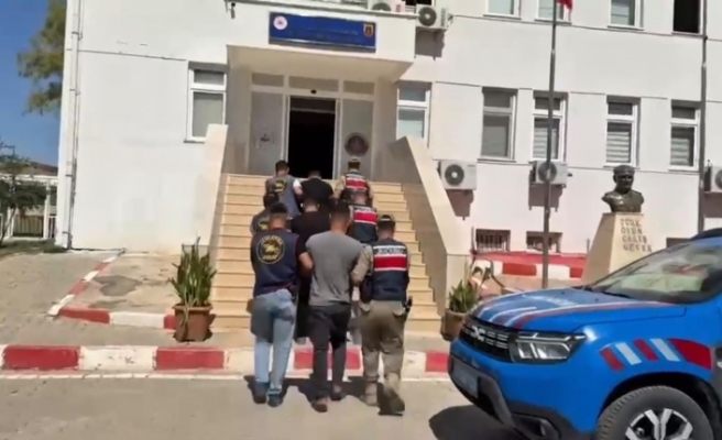 DOLANDIRICILAR MISIR TARLASINDA YAKALANDI
