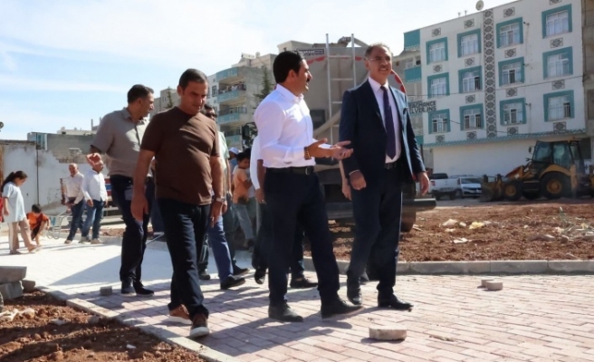 EYYÜBİYE'DE RUHA MAHALLESİ PARKINA KAVUŞUYOR