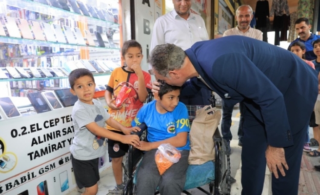 Eyyübiye Belediyesi Engellilerin Yanında