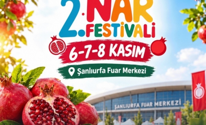 Karaköprü’de Nar Festivali zamanı