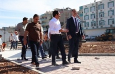 EYYÜBİYE'DE RUHA MAHALLESİ PARKINA KAVUŞUYOR