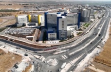 Şehir hastanesi yolları düzenleniyor