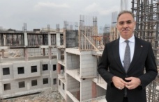 Eyyübiye’de hizmet binası yükseliyor