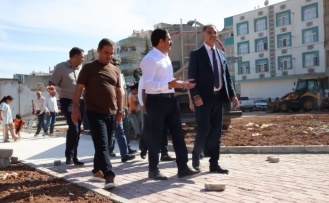 EYYÜBİYE'DE RUHA MAHALLESİ PARKINA KAVUŞUYOR
