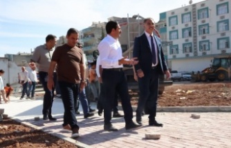 EYYÜBİYE'DE RUHA MAHALLESİ PARKINA KAVUŞUYOR