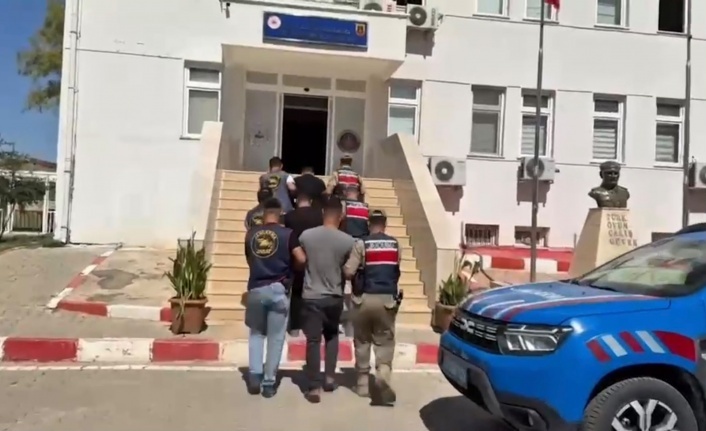 DOLANDIRICILAR MISIR TARLASINDA YAKALANDI