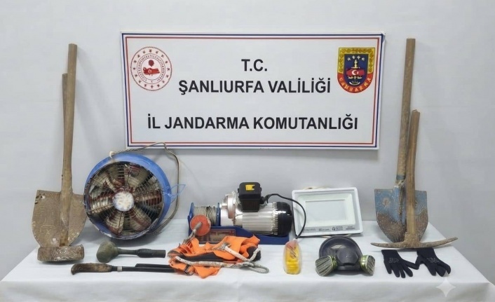 Şanlıurfa’da evde define arayan şüphelilere operasyon